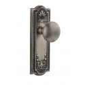Grandeur Parthenon Long Plate w/ Fifth Avenue Knob