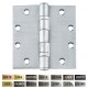 Cal-Royal BB31 Full Mortise Standard Weight Two Ball Bearing Hinge, 4 1/2" x 4 1/2"