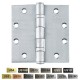 Cal-Royal BBSC56 BBSC56 US4 Full Mortise Standard Weight Two Ball Bearing Hinge, 4" x 4"