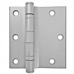 Cal-Royal FSHBB45USPNRP 4-1/2" Full Surface Standard Weight Five Knuckle Ball Bearing Hinge w/ Non Removable Pin, Prime Coat Finish,