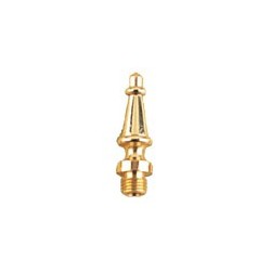 Cal-Royal LIF Decorative Tip  For Extruded Solid Brass Hinge,Finish-Bright Brass