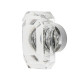 Nostalgic Warehouse Baguette Cut Clear Crystal 1 9/16" Cabinet Knob