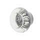 Nostalgic Warehouse Round Clear Crystal 1 3/8" Cabinet Knob