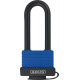 Abus 70IB/45HB63 Weatherproof Brass Padlock, Blue Bumper