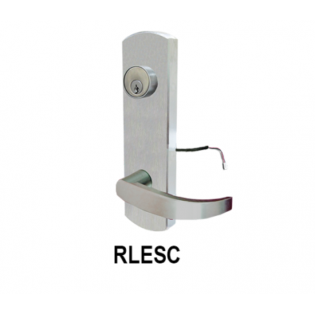 Cal-Royal RLESC9800 RLESC9800 US4 Escutcheon Rigid Exit Device Trim Leverset
