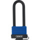 Abus 70IB/45HB63 Weatherproof Brass Padlock, Blue Bumper