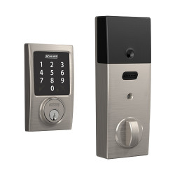 Schlage BE468GBAK CEN Century Sense Smart Touchscreen Deadbolt