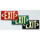 American Permalight UL924 ETL-listed EXIT Sign, Outdoor-use, 100-foot Viewing Distance