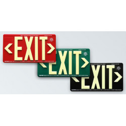 American Permalight UL924 ETL-listed EXIT Sign, Outdoor-use, 100-foot Viewing Distance