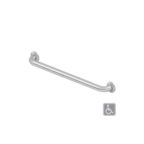 Deltana 18" Grab Bar, Stainless Steel, Concealed Screw