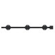 Deltana 18" Modern Surface Bolt, HD, Solid Brass