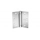 McKinney 1502 4.5 x 4.5 D4 Steel Standard Weight Full Mortise Single Acting Hinge