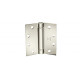 McKinney 1502 4.5 x 4.5 D4 Steel Standard Weight Full Mortise Single Acting Hinge