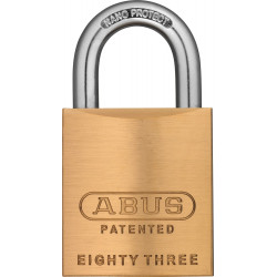 Abus 83/45 Brass Rekeyable Padlock