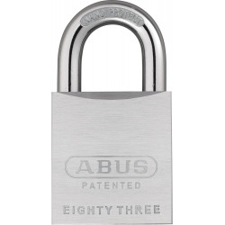 Abus 83KnK/50 Chrome Plated Brass Rekeyable Padlock W/ Adaptors