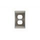 Amerock BP36508 BP36508BBZ Candler 2 Plug Outlet Wall Plate, Oil-Rubbed Bronze Candler
