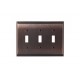 Amerock BP36502 BP36502BBZ Candler 3 Toggle Wall Plate, Oil-Rubbed Bronze Candler