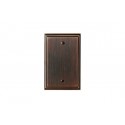 Amerock BP36527 Mulholland 1 Blank Wall Plate, Oil-Rubbed Bronze Mulholland