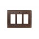 Amerock BP36520 BP36520BBR Mulholland 3 Rocker Wall Plate, Oil-Rubbed Bronze Mulholland