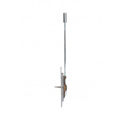 Trimco W3917-12 UL Wrought Manual Flushbolt - 12" 1" x 6-3/4" x 11/16" throw Metal Door