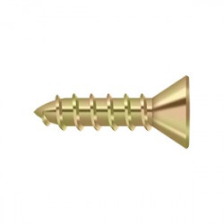 Deltana SCWS1075 Wood Screw, Steel, 10 x-3/4"