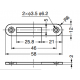 Sugatsune DIS-010 Stainless Steel CAM