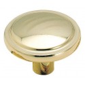 Amerock BP3443BB Everyday Heritage Cabinet Knob, 1-1/4" Diameter, Burnished Brass