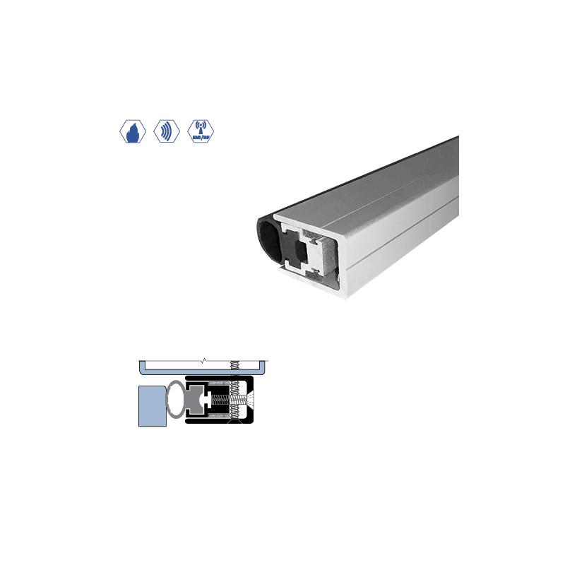 Legacy Manufacturing 5077 Aluminum Adjustable Sealing System (1-5/8