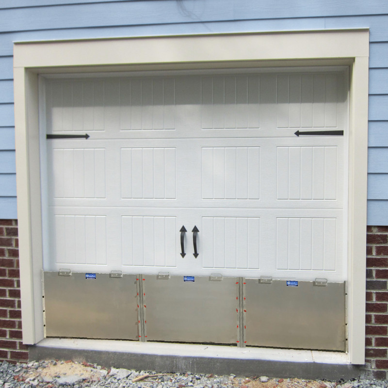 Legacy Manufacturing 5129MA Interlocking Flood Barrier For Over-sized Door, Finish-Mill Aluminum