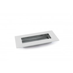 Mockett DP156-SSS 4" Recessed Rectangular Drawer Pulls