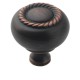 Amerock BP53471 BP53471ORB Round Knob Allison Value Hardware