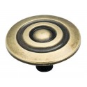 Amerock BP594AE Everyday Heritage Cabinet Knob, 1-1/2" Diameter, Antique English