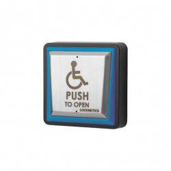 Locknetics PPH-200-LED Illuminated Dual Color Large Square Push Plate w/black Box