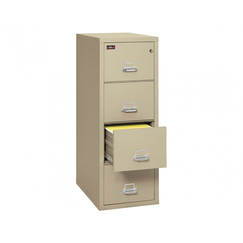 FireKing 4-1956-2, 2 Hours Vertical Rated File Cabinet, 4 Drawer