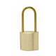 Wilson Bohannan Series C General Purpose Padlock, 1 1/2" Body Width, Brass Finish