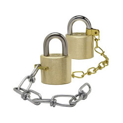 Wilson Bohannan C003 9" Brass Shackle Chain