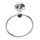 Vicenza TR9002 TR9002-PS Archimedes Contemporary Octagon Towel Ring