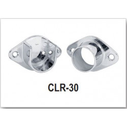 Cal Royal CLR-30 Chrome Plated Closet Pole Socket