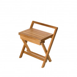 ARB Teak BEN560 Folding Shower Bench w/ Handle 16in.