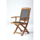 ARB Teak CHR5 Colorado Teak & Textiline Folding Chair