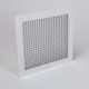 American Louver AG 1/2" Cube Aluminum Eggcrate Grille w/ Mounting Holes