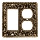 Vicenza WP7011 WP7011-PN San Michele Tuscan Wall Plate