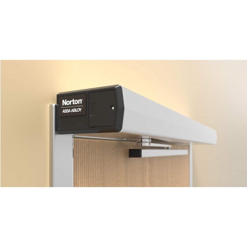 Norton 6300 Touchless Low Energy Door Operator, Push Side Double Lever Arm