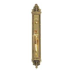 Brass Accents D04-K524J Apollo Single Deadbolt Door Set - 3-5/8" x 25-1/2"