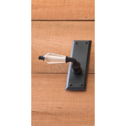 Brass Accents D07-L539 Quaker Door Hardware with Kinsman Lever