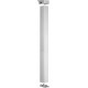 Falcon 2923 Steel Mullion (1 1/2" x 2 1/2") For use with 25/24/19/XX Rim Devices only, Black Prime Coat