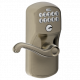Schlage Plymouth Keypad Entry Lock with Flair Lever and Flex Lock