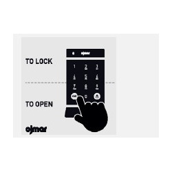 Ojmar OCS 0950.061NI Strike Plate "L" Bracket