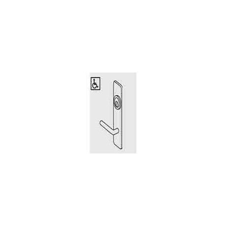 Yale 506F Narrow Escutcheon Trim Lever For 7200 Series Rim, Squarebolt, SVR, CVR Exit