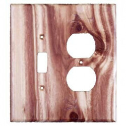 Sierra 6825 Traditional Toggle / Duplex - Juniper Plate